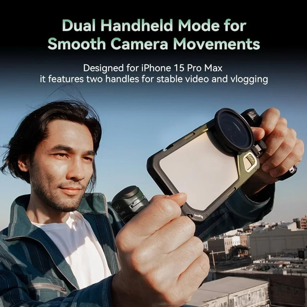 SMALLRIG + Brandon Li iPhone 15Pro Max Video Kit Cage Co-Design Edition